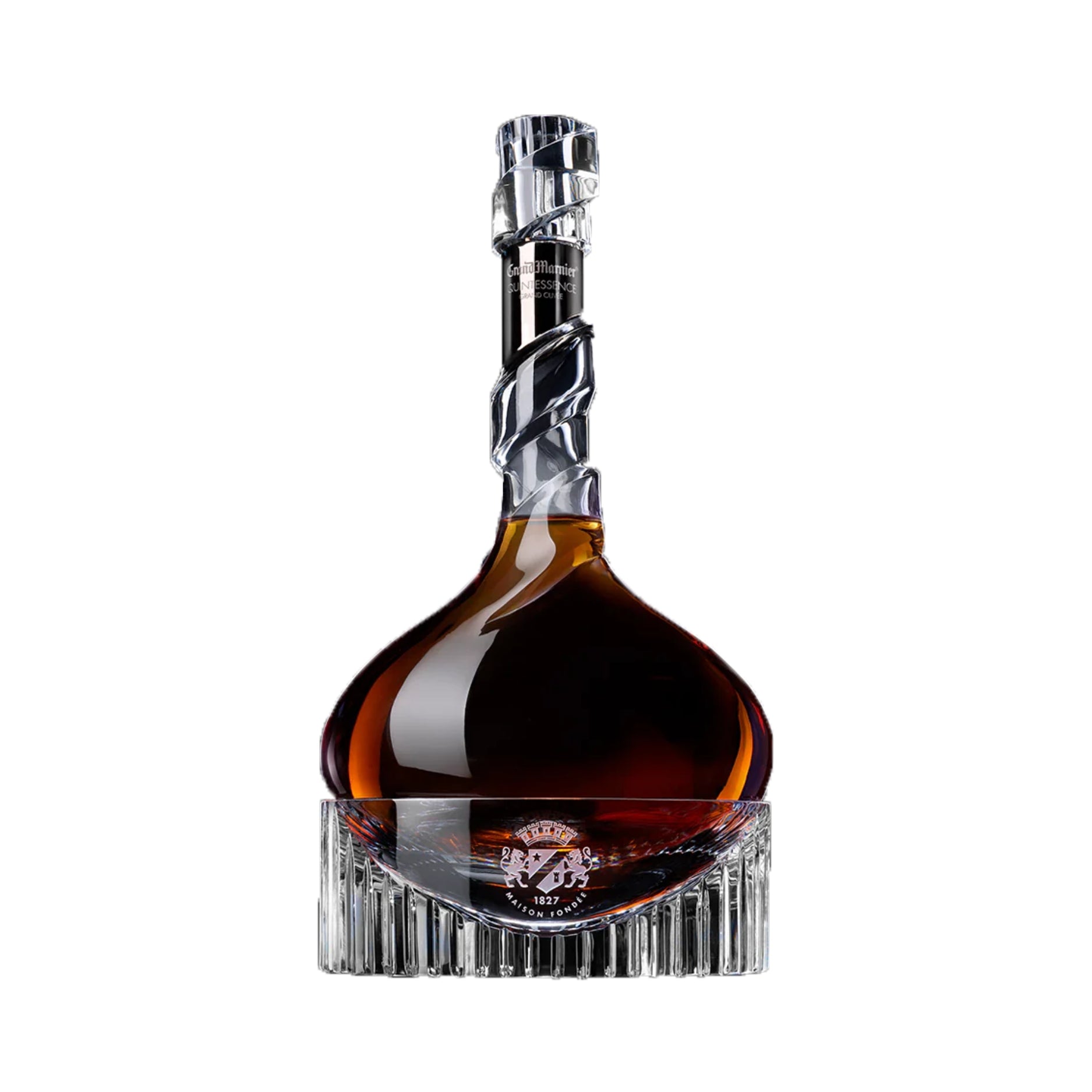 Grand Marnier Grande Cuvee Quintessence In Baccarat Crystal